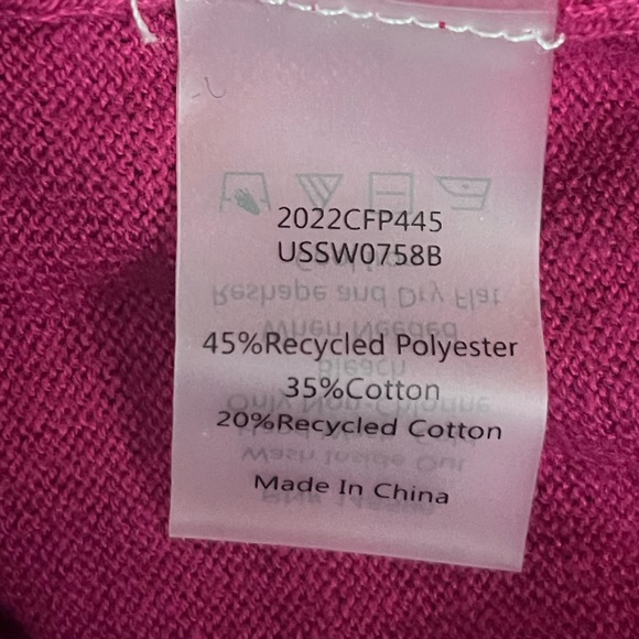 Universal Standard Renee Raglan Cozy Turtleneck Sweater Top Plus 26/28 - Picture 3 of 4